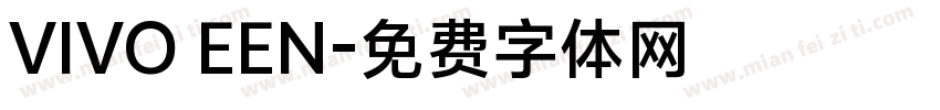 VIVO EEN字体转换